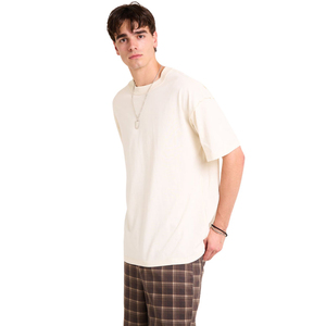 Men's T-Shirts casual piece soft cotton breathable fabric relaxed fit short sleeve <b>round</b> neck lightweight everyday wear and sale - Product Image 4