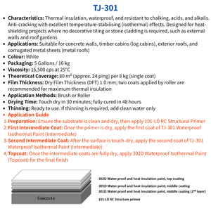 Revestimiento Intermedio - Pintura de Temperatura Constante TJ-301 - Product Image 2