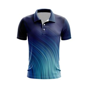 Polo personnalisé pour entraîneurs, sublimé, vêtements d'événement sur mesure, polyester brodé, polo de golf à manches courtes, polos pour hommes - Product Image 1