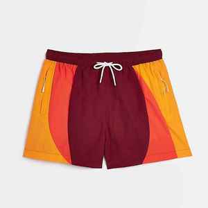 Nouveaux shorts de bain décontractés écologiques pour hommes, shorts de plage d'été anti-UV, séchage rapide, coupe-vent, respirant, tissu peigné - Product Image 1
