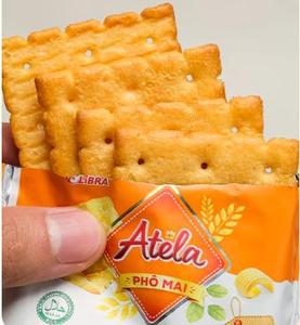 แครกเกอร์ชีส Libra Atela 204 กรัม บิสกิตกรอบ รสหวานและรสเค็ม รูปทรงสี่เหลี่ยม ขนมอบบรรจุกล่อง รับผลิตแบบ ODM OEM และมีตัวอย่างฟรี - Product Image 5