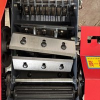 Broyeur et coupe-paille diesel à longue durée de vie pour la production de fourrage à partir d'herbe, de paille et de tiges de maïs