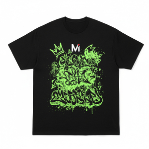 เสื้อยืดพิมพ์ลายพัฟฟ์สไตล์เรโทรสำหรับผู้หญิง ล้างสีแบบแอซิดวอช พิมพ์ลายโฟม 3 มิติ สตรีทแวร์ โพลีเอสเตอร์ รับทำโลโก้ ระบายอากาศได้ดี เป็นมิตรกับสิ่งแวดล้อม เหมาะสำหรับฤดูร้อน - Product Image 1