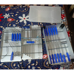 Ensemble d'instruments chirurgicaux orthopédiques pour la chirurgie de la colonne vertébrale par endoscopie biportale unilatérale (UBE) - Product Image 1