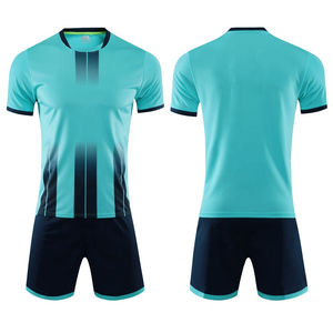 Uniforme de Fútbol al por Mayor para Niños, Uniforme de Fútbol Transpirable de Alta Calidad de Secado Rápido para Hombre, con Rayas, Personalizado OEM, Precio Razonable - Product Image 4