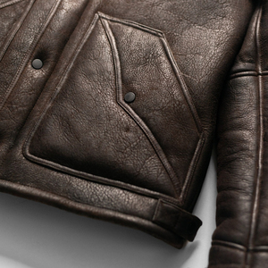 Leather <b>Jacket</b> for <b>Men</b> in Black Hooded Customized Leather <b>Jacket</b> Best Designed Original Sheep Leather <b>Jackets</b> - Product Image 6