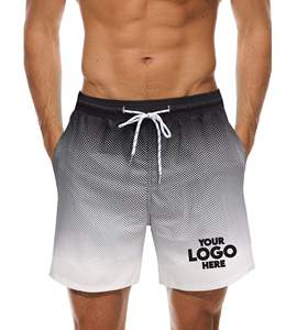 Shorts d'été 2026 pour hommes, logo personnalisé, 100% polyester, shorts de bain, shorts de plage, shorts de fitness en nylon pour hommes - Product Image 3