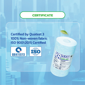 Lingettes de nettoyage de cuisine OEM en gros, 200 feuilles, 20x20cm, rouleau de papier absorbant, directement du fournisseur d'usine - Product Image 6