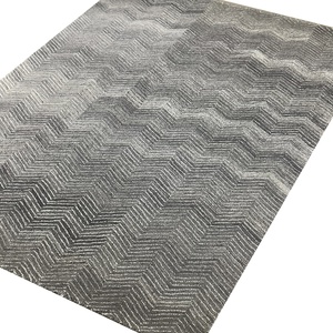 Tapis toupet à la main de luxe pour le salon, décoration d'intérieur, parfait - Product Image 6