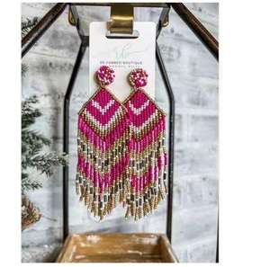 Bijoux créatifs faits main uniques et élégants en résine de designer vintage, peints à la main, écologiques et faits maison - Product Image 2