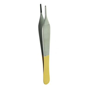 คีมผ่าตัด TC Gold Adson ทำจากสแตนเลสสตีล มีจำหน่ายทุกขนาดและคุณภาพ โดย Dentavex - Product Image 1