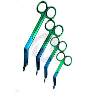 Ciseaux à pansements Lister, 4 pièces, acier inoxydable allemand, plusieurs tailles (3,5, 4,5, 5,5, 7,25 pouces), instruments médicaux pour premiers secours et EMT - Product Image 4