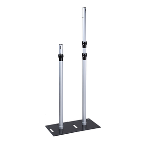 Runde Rohr- und Vorhangständer-Kulisse, 1,8-3 m hoch x 3 m breit, Hintergrund-Set für Veranstaltungen, Partys, Messen, Hochzeiten - Product Image 3
