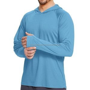 Sweat à capuche personnalisé pour le basketball, manches longues, 100% polyester, couleur unie, respirant - Product Image 3