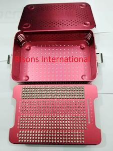 Juego completo de tornillos ortopédicos manuales de acero inoxidable Bisons Wholesale, tornillos de bloqueo corticales y esponjosos con caja de almacenamiento - Product Image 4