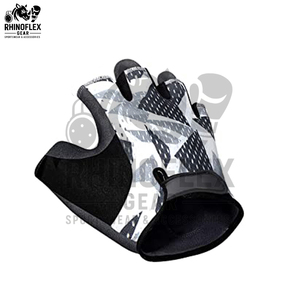 Gants de cyclisme de haute qualité, rembourrés, demi-doigts, respirants, antidérapants, pour l'entraînement en extérieur - Product Image 6
