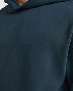 เสื้อฮู้ดดี้สีเขียวอมฟ้าแบบมีสไตล์ ดีไซน์สั่งทำพิเศษสำหรับผู้ชาย สวมใส่สบาย อุ่นสบาย เหมาะสำหรับใส่ในฤดูหนาว - Product Image 2