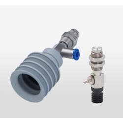 Almohadilla de vacío industrial PISCO, producto tipo fuelle múltiple - Product Image 1