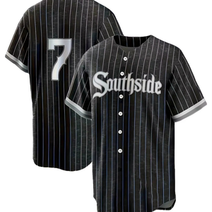 Maillot de baseball personnalisé Evostitch avec nom d'équipe, unisexe, sans manches, imprimé animal, respirant, en spandex/polyester, coupe régulière pour adulte, numérique - Product Image 4