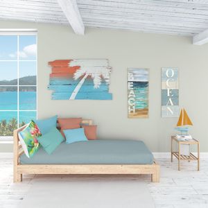 Nouveau léger Super doux Arkansas fleur de pommier aquarelle Standard taie d'oreiller facile d'entretien décoratif oeuvre housse de coussin - Product Image 5