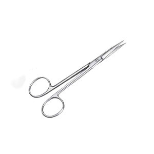 Custom Logo Manual Medical Surgery Iris Scissors Stainless Steel Regular Length CE Certified ISO13485 First Aid Class I - Product Image 2