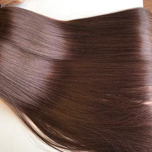 Extensión de cabello humano vietnamita recto de hueso SDD marrón largo 100% cutícula alineada suministro de fábrica precio al por mayor SMA - Product Image 5