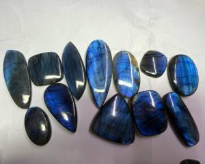 Cabujón de Labradorita Natural de Calidad AAA+++ – Piedra Suelta con Destello Azul para Anillos, Colgantes y Joyería Personalizada, Proveedor al por Mayor - Product Image 5