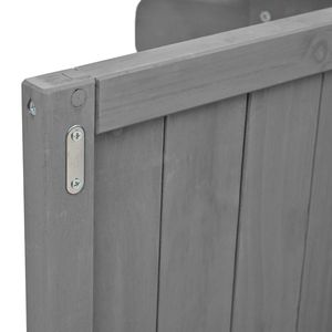 Isla de Cocina para Exteriores con Superficie de Acero Inoxidable, Madera de Abeto, Amplio Espacio de Almacenamiento, Porta Toallas, Especieros, Porta Botellas, Muebles para Patio - Product Image 2