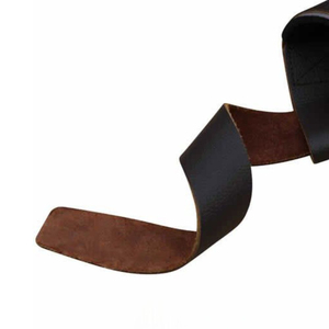 Sangles de musculation en cuir rembourrées antidérapantes réglables personnalisables OEM ODM, design durable, MOQ, unisexe - Product Image 3