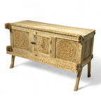 Caja de Madera Maciza Hecha a Mano, Colección Única DAMCHIYAN, Estilo Vintage Tradicional con 3 Cajones, Decoración para Sala de Estar, MOQ 1 - Product Image 6