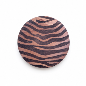 Sous-verre en bois de luxe |   Universal Art Creation, artisanal, épaisseur 10 mm, diamètre 400 mm, anti-chaleur, résistant à la chaleur, léger - Product Image 2