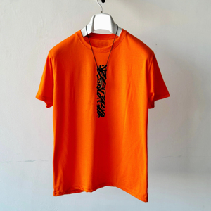 T-shirt vintage pour homme en polyester/coton tricoté, délavé, imprimé DTG, qualité supérieure, effet vieilli, coupe oversize - Product Image 3