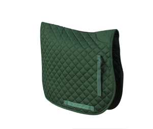 Tapis de selle de dressage professionnel, absorbant les chocs, respirant, matelassé, de luxe, noir - Product Image 3