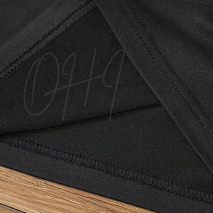 Camiseta Personalizada con Pedrería Negra, 100% Algodón Transpirable, Estilo Urbano Oversize para Hombre y Mujer, OEM/ODM Disponible - Product Image 4