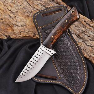 Couteau de chasse et de dépecage artisanal de qualité industrielle Nordic Forge de 8 pouces, lame à racler, manche en résine, pour la chasse, le ranch et le camping en plein air - Product Image 6