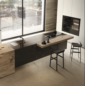 Gabinetes de Cocina Modulares de PVC Mate Personalizados JY Project, Laminado con Acabado Mármol, Estructura de MDF, Diseño Europeo, Garantía de 2 Años - Product Image 3