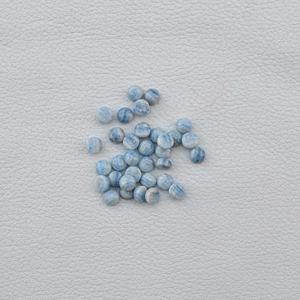 Rodocrosita azul Natural de 4mm, cabujón liso redondo, piedra preciosa suelta hecha a mano de alta calidad para ajuste de joyería, proveedor mayorista - Product Image 1