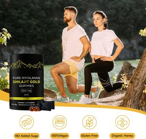 Gummies de Shilajit Pur de l'Himalaya Personnalisables pour le Bien-être Quotidien – Qualité Or, Sans Sucre, avec Ashwagandha - Product Image 5