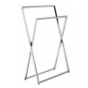 Porte-serviettes en métal en forme de X offrant une résistance et une durabilité exceptionnelles, offrant un endroit fiable pour accrocher les serviettes - Product Image 1
