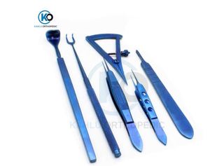 Juego de Instrumentos para Blefaroplastia y Cirugía de Párpados, 13 Piezas, Acero, Manual, de KAHLU ORTHOPEDIC - Product Image 5