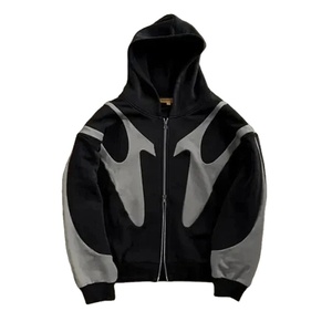 Wholesale Men Hoodies 100% Cotton Fleece Drop Shoulder Style Fitting Custom GSM for Casual Wear Sweatshirt - Product Image 5