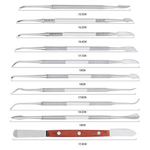 Kit de 7 outils de sculpture sur cire en acier inoxydable pour dentisterie, avec instruments chirurgicaux et dentaires - Product Image 4