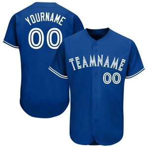 Venta al por Mayor del Jersey de Béisbol Blanco Real Personalizado de OMMIZ INDUSTRY, el Más Vendido - Product Image 1