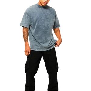 T-shirt en coton épais à épaules tombantes Premium 240 | T-shirt surdimensionné personnalisé Street wear pour hommes Fashion were - Product Image 2