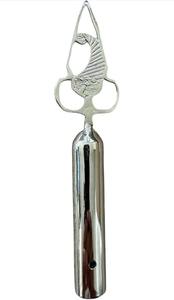 GYM FORCE - Juego de 4 adornos decorativos para mástil de logia masónica, color plateado, para ceremonias de masónicos, temática espacial, color plateado - Product Image 5