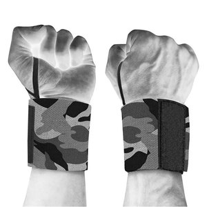 Attelle de soutien élastique réglable pour poignet, fermeture à lacets, en coton/néoprène, pour le sport, la remise en forme et l'entraînement, ajustement universel, en stock - Product Image 4