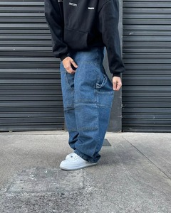 Pantalones Holgados de Alta Calidad para Hombre, Ropa Urbana para la Moda Moderna y la Cultura Juvenil - Product Image 2