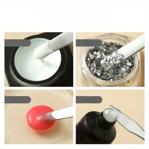 Durable <b>Makeup</b> Spatula Cosmetic Mixing <b>Tool</b> for Foundation Cream Mask Applicator Professional Beauty <b>Tool</b> for Daily Use - Product Image 4