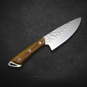 Custom Handmade Forged Modern Chef <b>Knife</b> Stainless Steel Blade 4-5.9in Length Ambidextrous Wooden 3.0mm Thickness Extra <b>Sharp</b> - Product Image 6