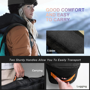 New Design Waterproof Shoulder Bag Large Capacity Zipper <b>Skiing</b> Snowboarding Printed Backpacks Hand Carry Snowboard Bag - Product Image 3